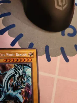 Yu-Gi-Oh TCG Blue-Eyes White Dragon BPT-009 Secret Rare Played/Light Play - Image 3