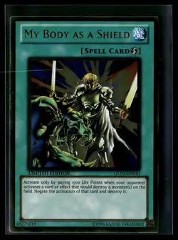 Yu-Gi-Oh Gold Series 3 #GLD3-EN041 My Body as a Shield - Image 1