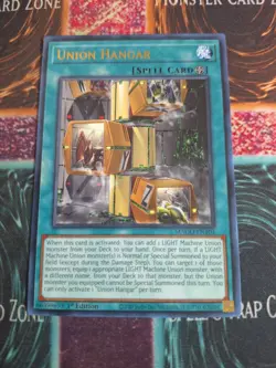 Yu-Gi-Oh! Union Hanger MAGO-EN103 Gold Rare 1st Edition Near Mint - Image 1