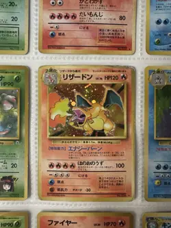 Pokemon Japanese Vintage Holo 36 Card Lot, Base Set Charizard, Blastoise & More - Image 1