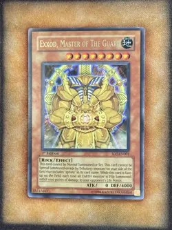 Yugioh Exxod, Master of The Guard SD7-EN001 Ultra Rare 1st Ed LP - Image 1