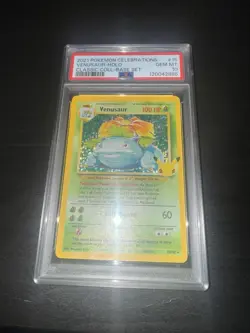Pokemon TCG Venusaur Holo Rare Card 15/102 Celebrations 25th Anniversary Psa 10 - Image 1