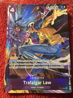 Trafalgar Law Foil Illustration Box Vol.6 Promo P-093 One Piece CCG - Image 1