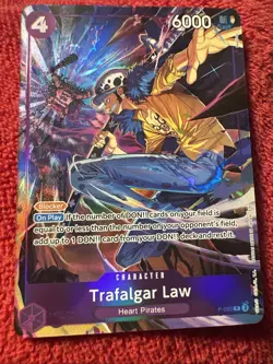 Trafalgar Law Foil Illustration Box Vol.6 Promo P-093 One Piece CCG - Image 4