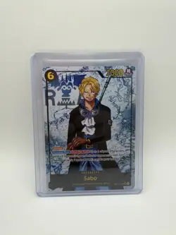 One Piece TCG Carrying on His Will - Sabo OP13-120 SEC Alt Art Parallel ENG - Image 1