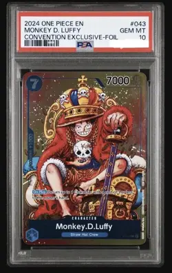 One Piece card Mystery Card single ( Monkey D Luffy PSA 10 ) - Image 1