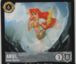 Ariel - Sonic Warrior - Super Rare Ursula's Return - Lorcana - 175/204 - U Pick - Image 1