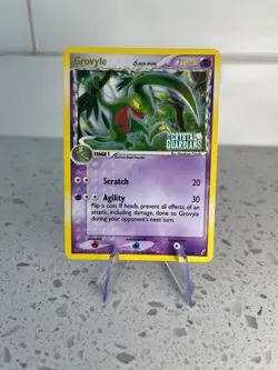 Grovyle 39/100 Reverse Holo Delta Species EX Crystal Guardians 2006 Card LP - Image 1