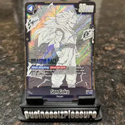 Son Goku SB02-023 SR Manga Foil Dragon Ball Super Card Game Fusion World | LP - Image 1