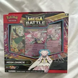 Pokemon Mega Diancie EX Mega Battle Deck 60 Cards w/ Meloetta Foil Box - Image 1