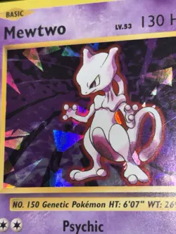 Pokemon TCG Mewtwo 2016 Evolutions Rare Holo Card #51/108 Lightly Played - Image 2