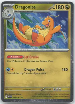 Pokemon : Dragonite (Cosmos Holo) Miscellaneous Cards & Products 149/165 : Holo - Image 1