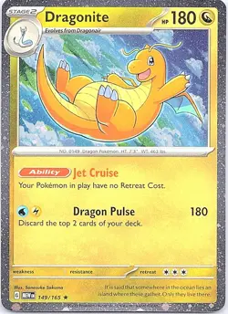 Dragonite (Cosmos Holo) Holo Rare Miscellaneous Cards & Products 149/165 NM - Image 1
