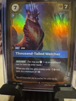 League of Legends TCG Thousand-Tailed Watcher Unit Card 116/298 English - Image 1