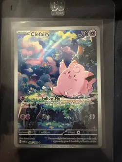Pokemon Clefairy 094/088 Full Art Rare Holo POR Basic Psychic Card 2026 EN - Image 1