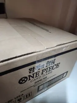 [Sealed] Royal Blood ONE PIECE CARD Korean Booster Case (12 Box) OPK-10 - Image 1