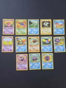 Vintage Pokemon Fossil GERMAN Card Lot WOTC Foreign Language Cards - Image 1