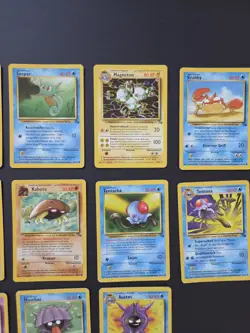 Vintage Pokemon Fossil GERMAN Card Lot WOTC Foreign Language Cards - Image 3