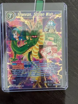 Dragon Ball Super Cards - Shenron Stolen Wish BT30-038 SPR - MINT - Image 1
