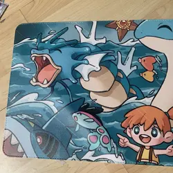 Leather Pokemon Playmat Play Mat Mouse Pad Tcg Trading Card Game - Image 2