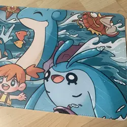 Leather Pokemon Playmat Play Mat Mouse Pad Tcg Trading Card Game - Image 3