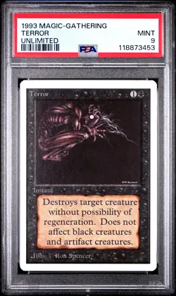 TERROR Unlimited PSA 9 MTG [Nostalgium] - Image 1