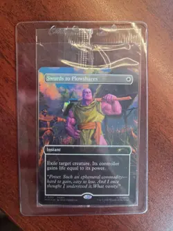 Thanos Swords Of Plowshares PSA Promo Card MTG Magic The Gathering New Sealed - Image 1