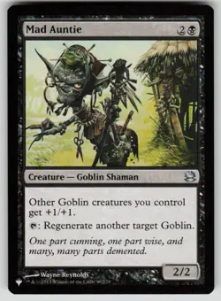 Mad Auntie Uncommon The List Reprints 90/229 MTG Near Mint 2020 - Image 1