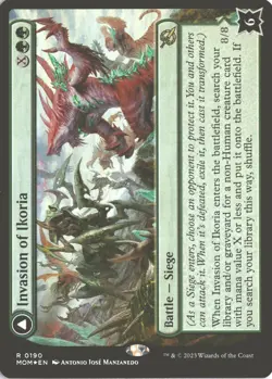 MTG Invasion of Ikoria (190) *Foil* Base Rare March of the Machine 2023 NM - Image 1