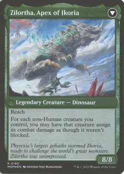 MTG Invasion of Ikoria (190) *Foil* Base Rare March of the Machine 2023 NM - Image 2