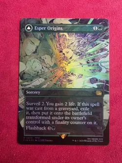 MTG Final Fantasy Esper Origins (Borderless) Foil 0370 - Image 1