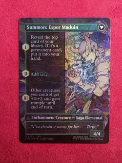 MTG Final Fantasy Esper Origins (Borderless) Foil 0370 - Image 2