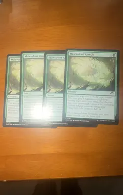 Malevolent Rumble Modern Horizons 3 Regular Mtg Playset 4x - Image 1