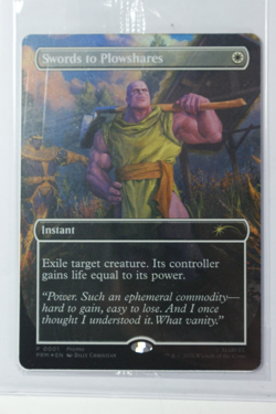 Magic the Gathering MTG Swords to Plowshares PSA Promo Marvel Thanos - Sealed - Image 1