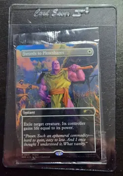 Magic The Gathering Swords To Plowshares PSA Thanos Promo - Image 1