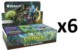Magic the Gathering SECRETS OF STRIXHAVEN PLAY 6 BOX BOOSTER CASE Sealed MTG - Image 1