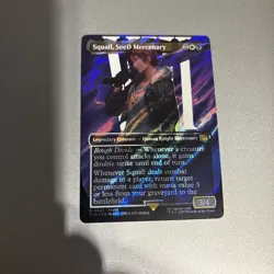 Squall, SeeD Mercenary (Borderless) (Surge Foil) Final Fantasy Foil - Image 1