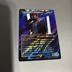 Squall, SeeD Mercenary (Borderless) (Surge Foil) Final Fantasy Foil - Image 2