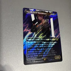 Squall, SeeD Mercenary (Borderless) (Surge Foil) Final Fantasy Foil - Image 3