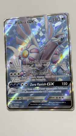 Pokemon Palkia GX TCG Full Art Holo Card 119/131 Sm-Forbidden Light - Image 2