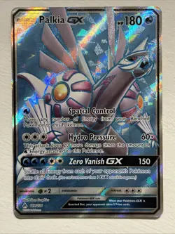 Pokemon Palkia GX TCG Full Art Holo Card 119/131 Sm-Forbidden Light - Image 4