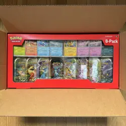 Pokemon Prismatic Evolutions 8 Mini-Tins with Promo Cards Costco 2-Pack IN HAND! - Image 2