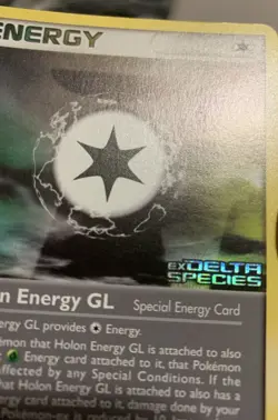 Holon Energy GL 105/113 - Stamped Reverse Holo EX Delta Species Pokemon Card - Image 3