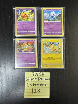 590 Pokemon TCG Yellow Border Common Cards MINT-MP | Bulk Lot - Image 3