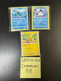 590 Pokemon TCG Yellow Border Common Cards MINT-MP | Bulk Lot - Image 4