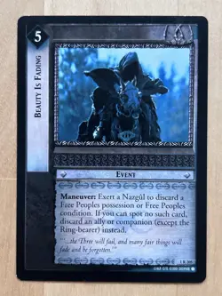 NAZGUL / RINGWRAITH / MORGUL COLLECTION (LOTR TCG, LOT OF 27 RARE/PREMIUM CARDS) - Image 4