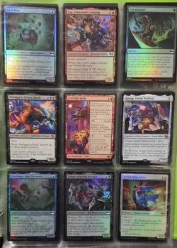 Magic: The Gathering T.M.N.T. 54 Card Binder Nm-M + 1 new pack. MTG - Image 2
