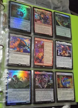 Magic: The Gathering T.M.N.T. 54 Card Binder Nm-M + 1 new pack. MTG - Image 3