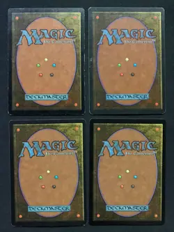 MTG Magic the Gathering x4 Lot Signed Cards Poole Tedin Sutfin Ploog - Image 2