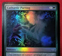 MTG - MAGIC *CATHARTIC PARTING* NM RARE #171 FOIL FINISH, DUSKMOURN - Image 2